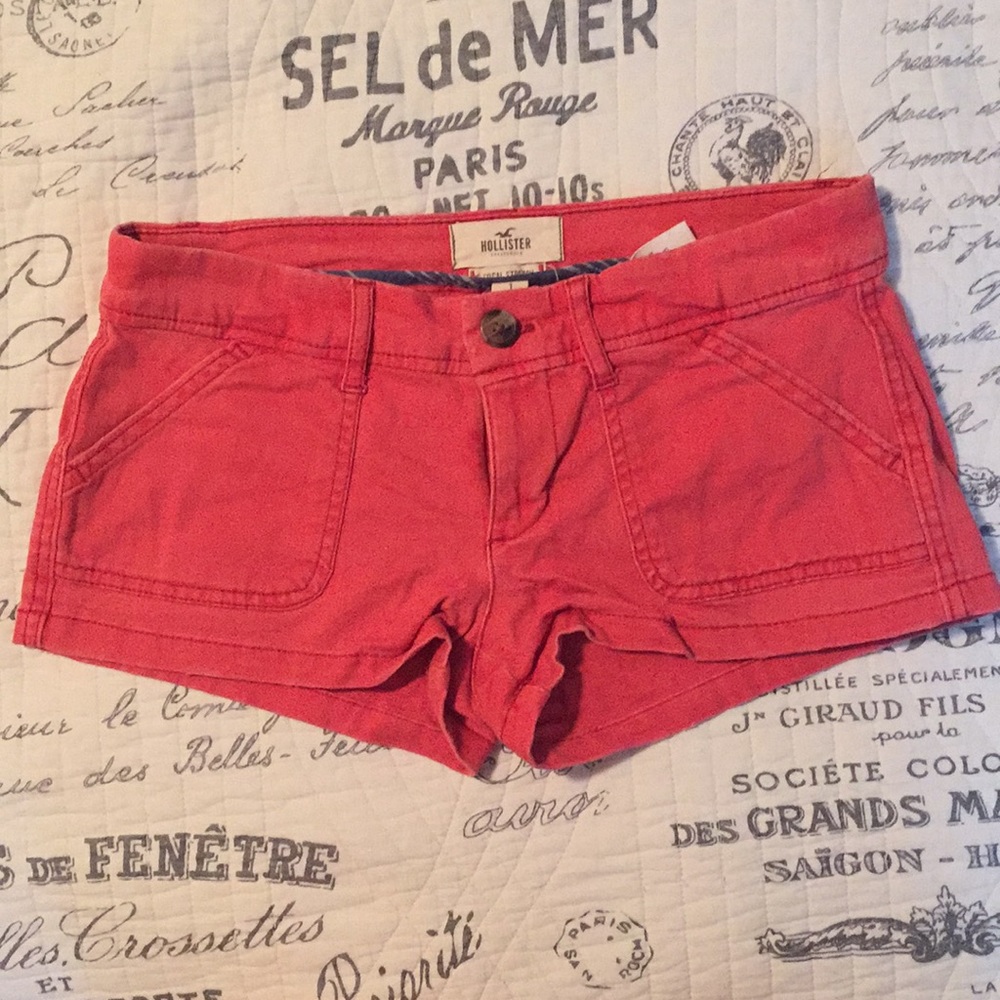 Burnt Orange Hollister Shorts